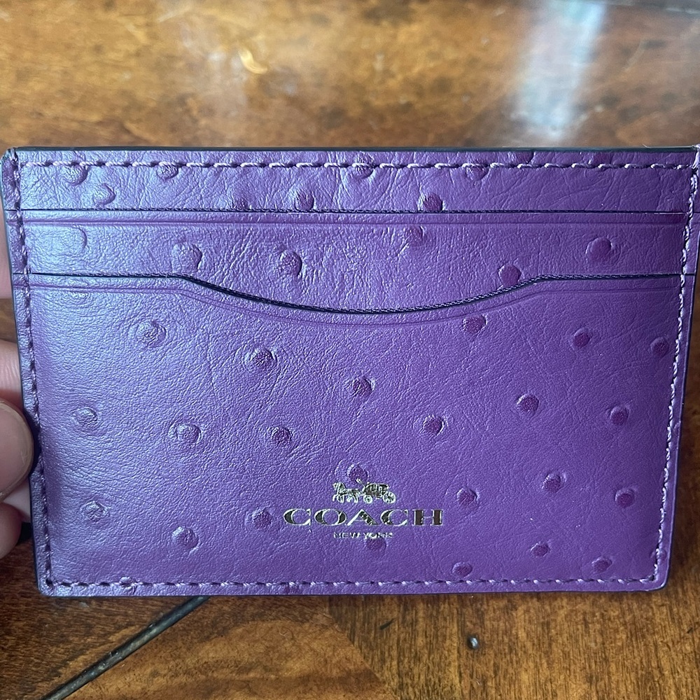 Coach Card Case